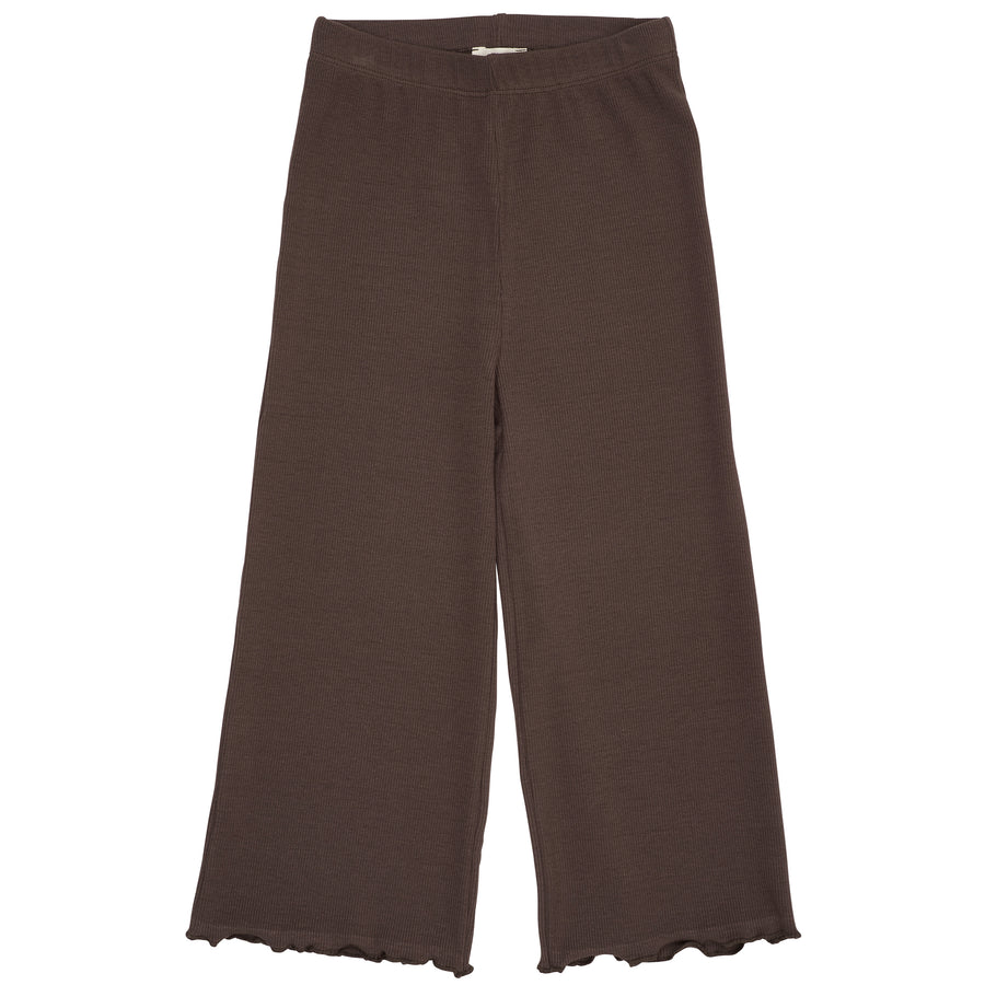 COPENHAGEN COLORS Weite Hosen aus geripptem Modal