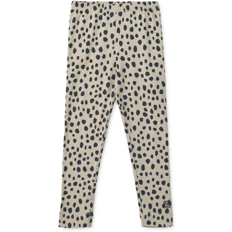 Liewood Leopard Rib Leggings MARIEN Organic Cotton