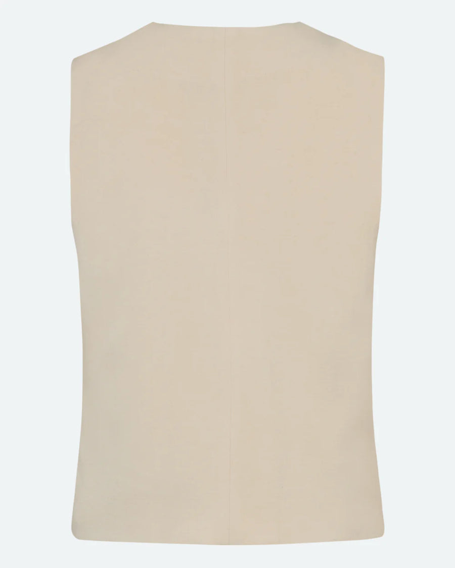 minimum Weste MELINA Linen Viscose Mix