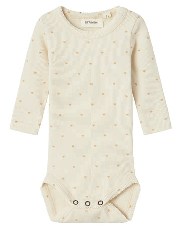 Lil`Atelier Body Langarm NBFGAGO Organic Cotton