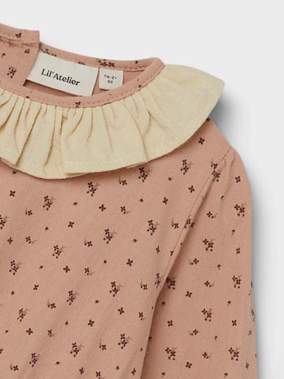 Lil`Atelier Kleid Langarm NMFOLA Organic Cotton