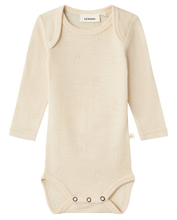 Lil`Atelier Body Langarm NBNNIMO Merino Wool