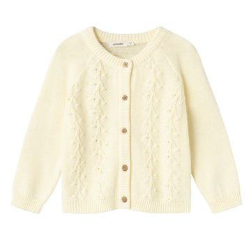 Lil`Atelier Strickcardigan Langarm NMFKAJA Organic Cotton