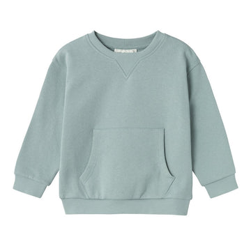 Lil`Atelier Sweatshirt mit Känguru Tasche NMMJOBO Recycled Cotton