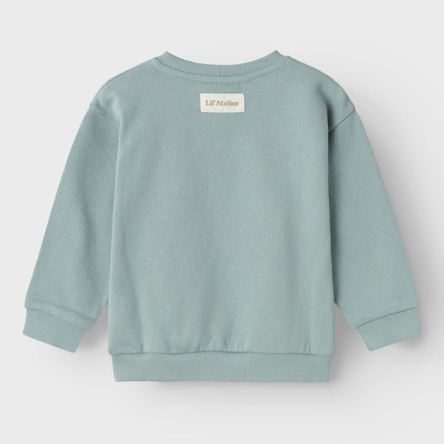 Lil`Atelier Sweatshirt mit Känguru Tasche NMMJOBO Recycled Cotton