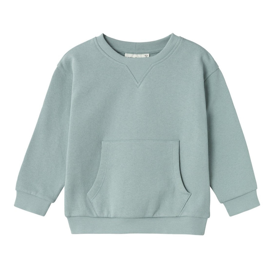 Lil`Atelier Sweatshirt mit Känguru Tasche NMMJOBO Recycled Cotton