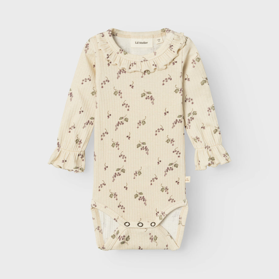 Lil`Atelier Slim Body Langarm NBFGIO Organic Cotton