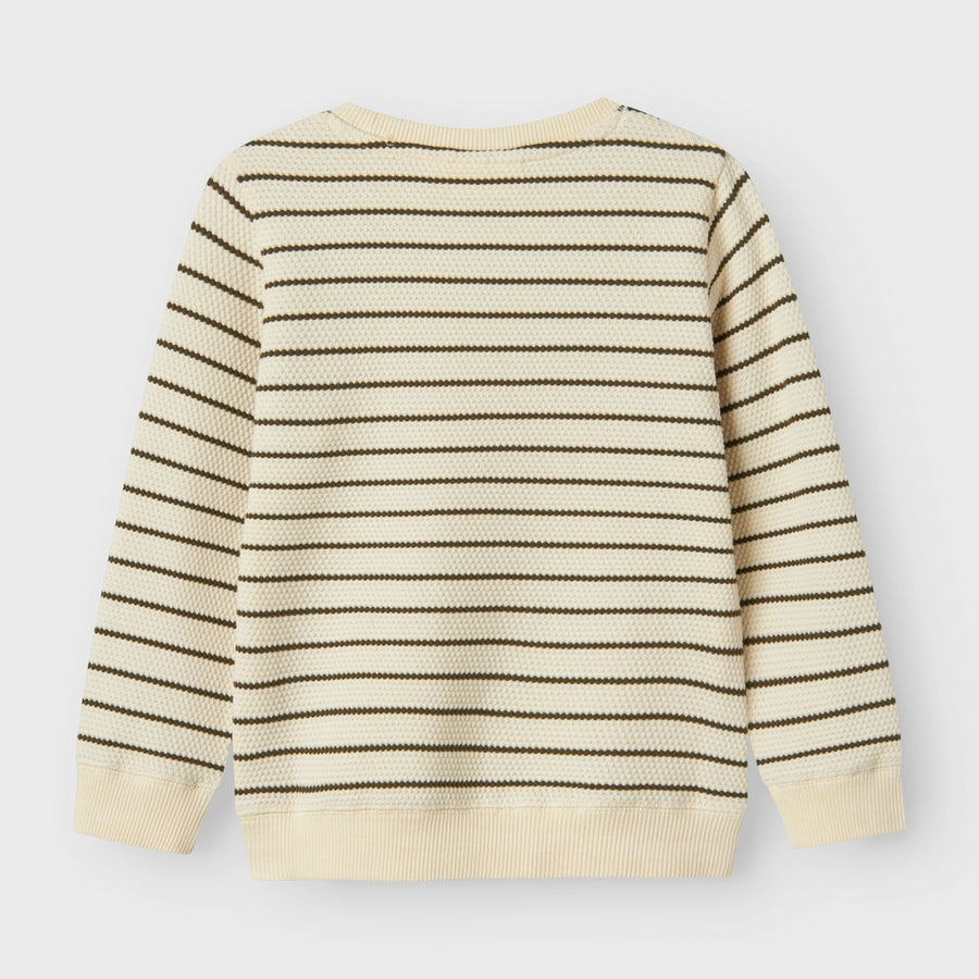 Lil`Atelier gestreifter Pullover NMMRAMUS Organic Cotton