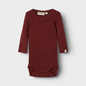 Lil`Atelier Slim Body Langarm NBFRACHEL Organic Cotton