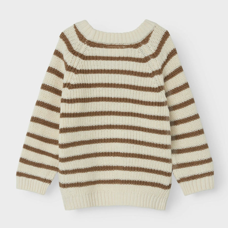 Lil`Atelier Strickpullover gestreift NMMEMLEN Organic Cotton