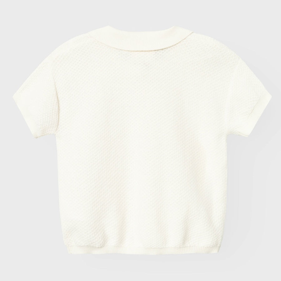 Lil`Atelier Poloshirt gestrickt NMMJOHANNO Organic Cotton