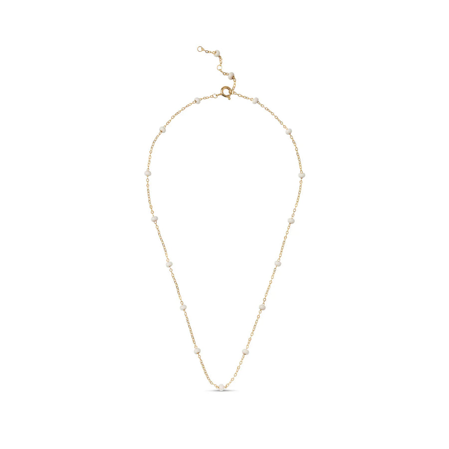 Enamel Copenhagen Halskette LOLA BOLD 18k Gold Plated Recycled Silver