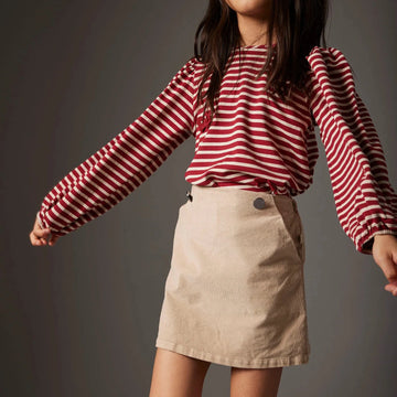 COZMO Gestreifte Bluse PAMPAK Ecovero-Viscose
