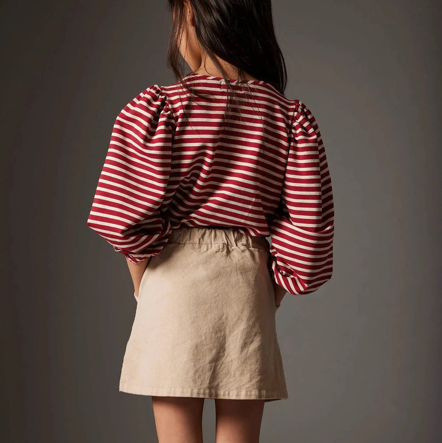 COZMO Gestreifte Bluse PAMPAK Ecovero-Viscose