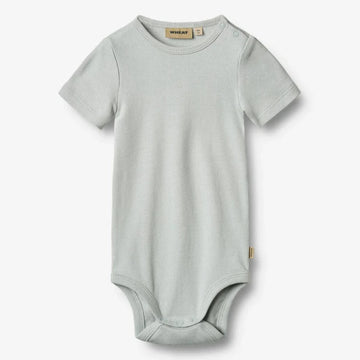 WHEAT Kurzarm Rib Body TIMO Organic Cotton-Modal