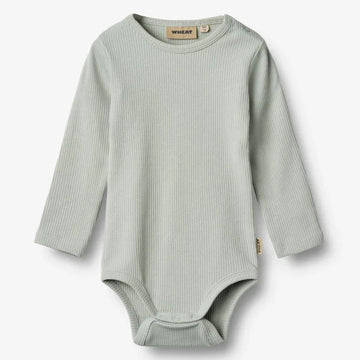 WHEAT Langarm Rib Body SPENCER Organic Cotton