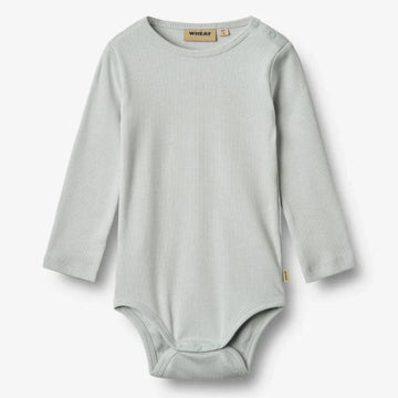 WHEAT Langarm Rib Body SPENCER Organic Cotton-Modal