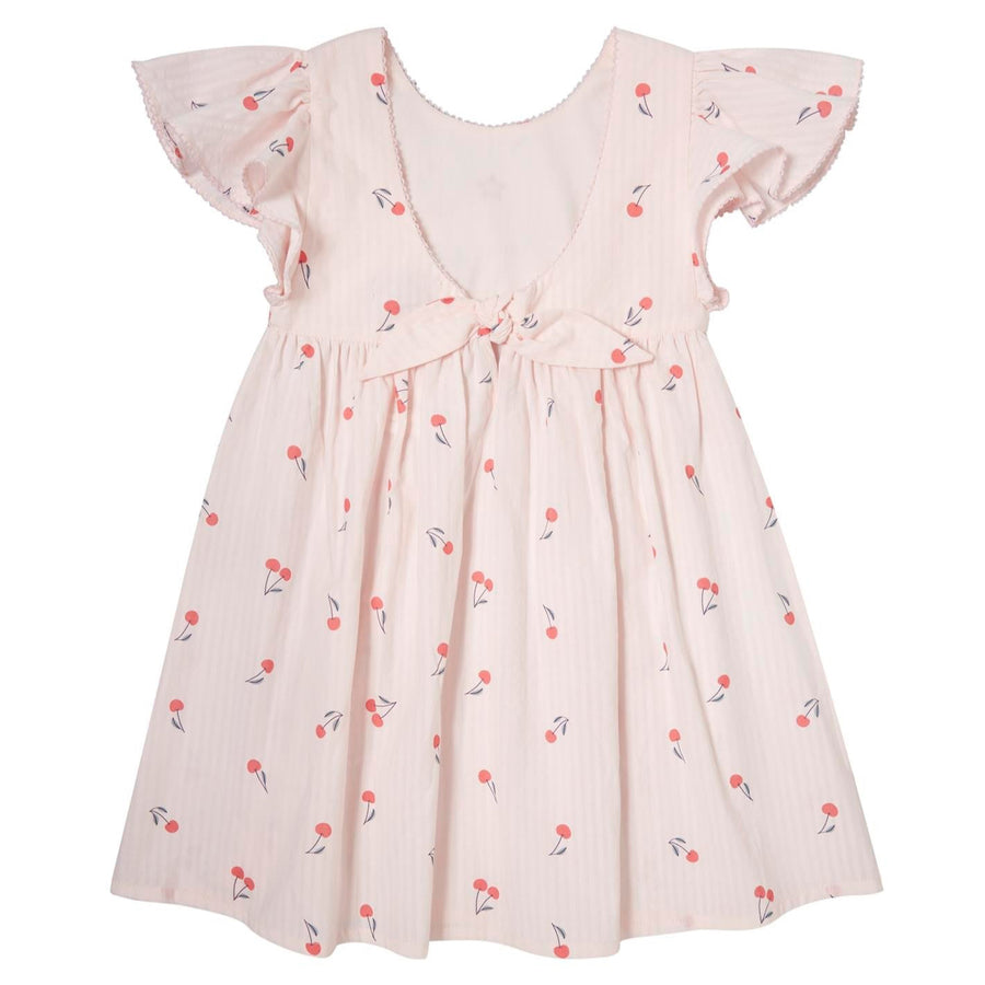Tocoto Vintage Kleid mit Kirschen Cotton