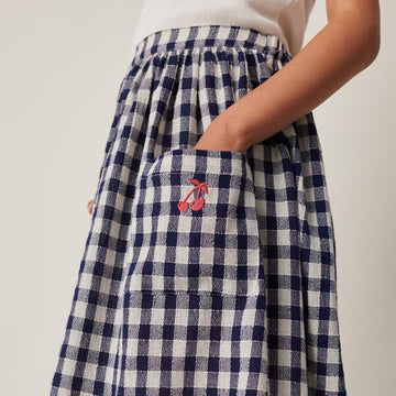 Tocoto Vintage Vichy Karo-Midrock Cotton