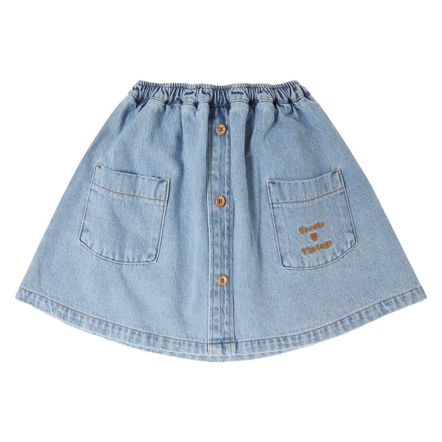 Tocoto Vintage Jeansrock Cotton