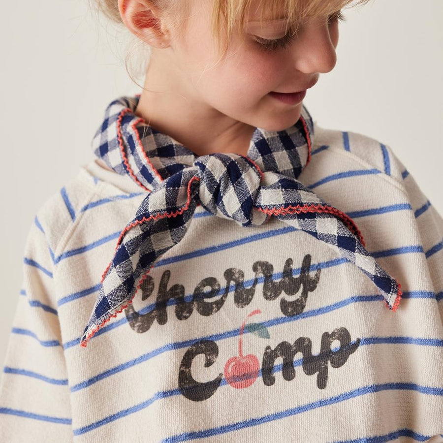 Tocoto Vintage Gestreiftes Kleid Cotton