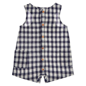 Tocoto Vintage Karo Jumpsuit Cotton