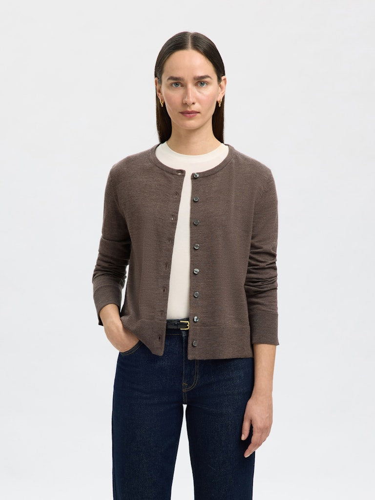SELECTED FEMME Strickjacke SLFTHEA Organic Cotton