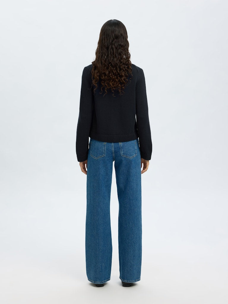 SELECTED FEMME Strickjacke SLFIVY Organic Cotton