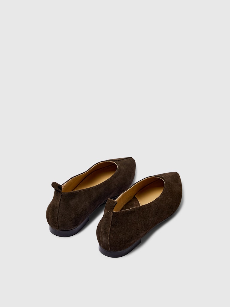 SELECTED FEMME Ballerina SLFWHITNEY SUEDE Leather