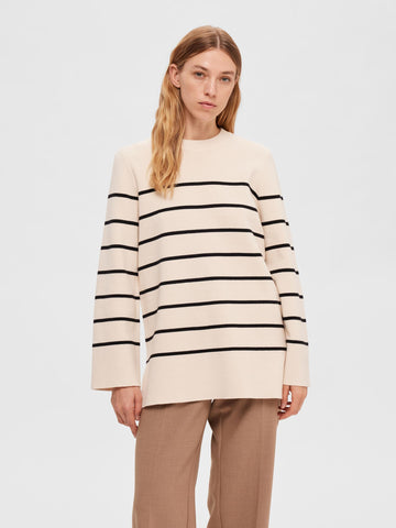 SELECTED FEMME Pullover SLFLIVA Organic Cotton