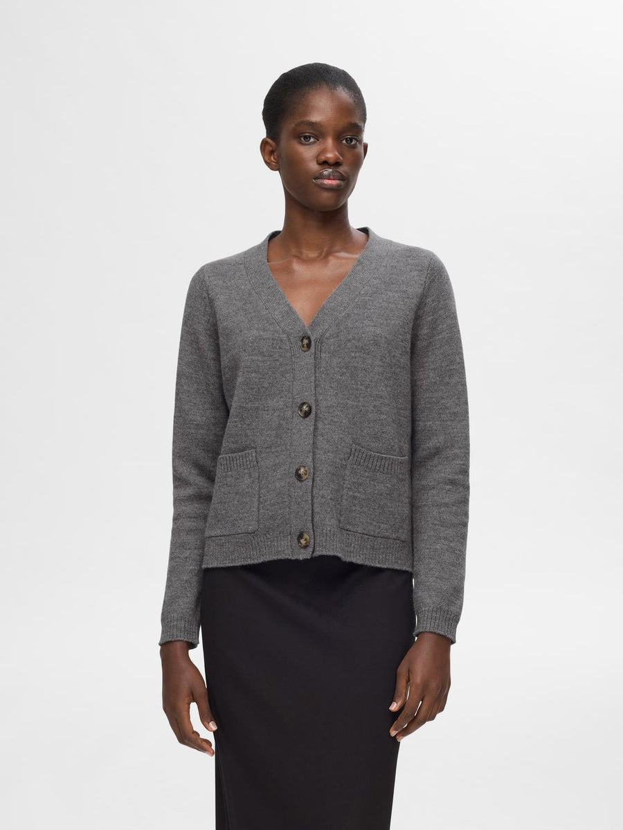 SELECTED FEMME Strickcardigan SLFANA Wool