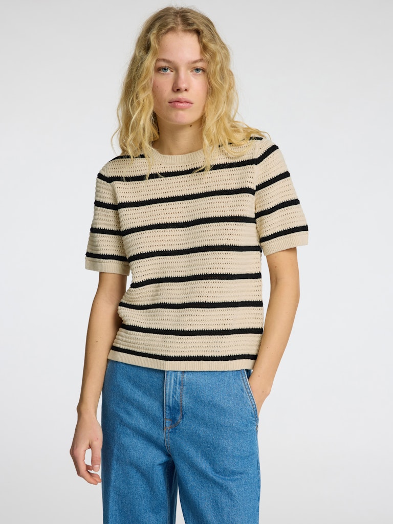 SELECTED FEMME Stricktop SLFVINNA Organic Cotton