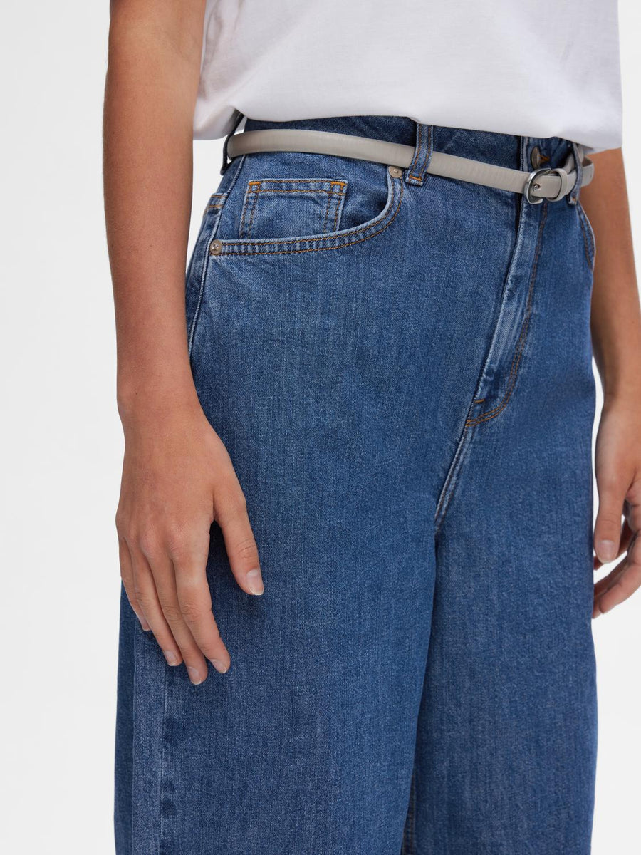 SELECTED FEMME Jeans Barrel SLFBELLA Organic Cotton