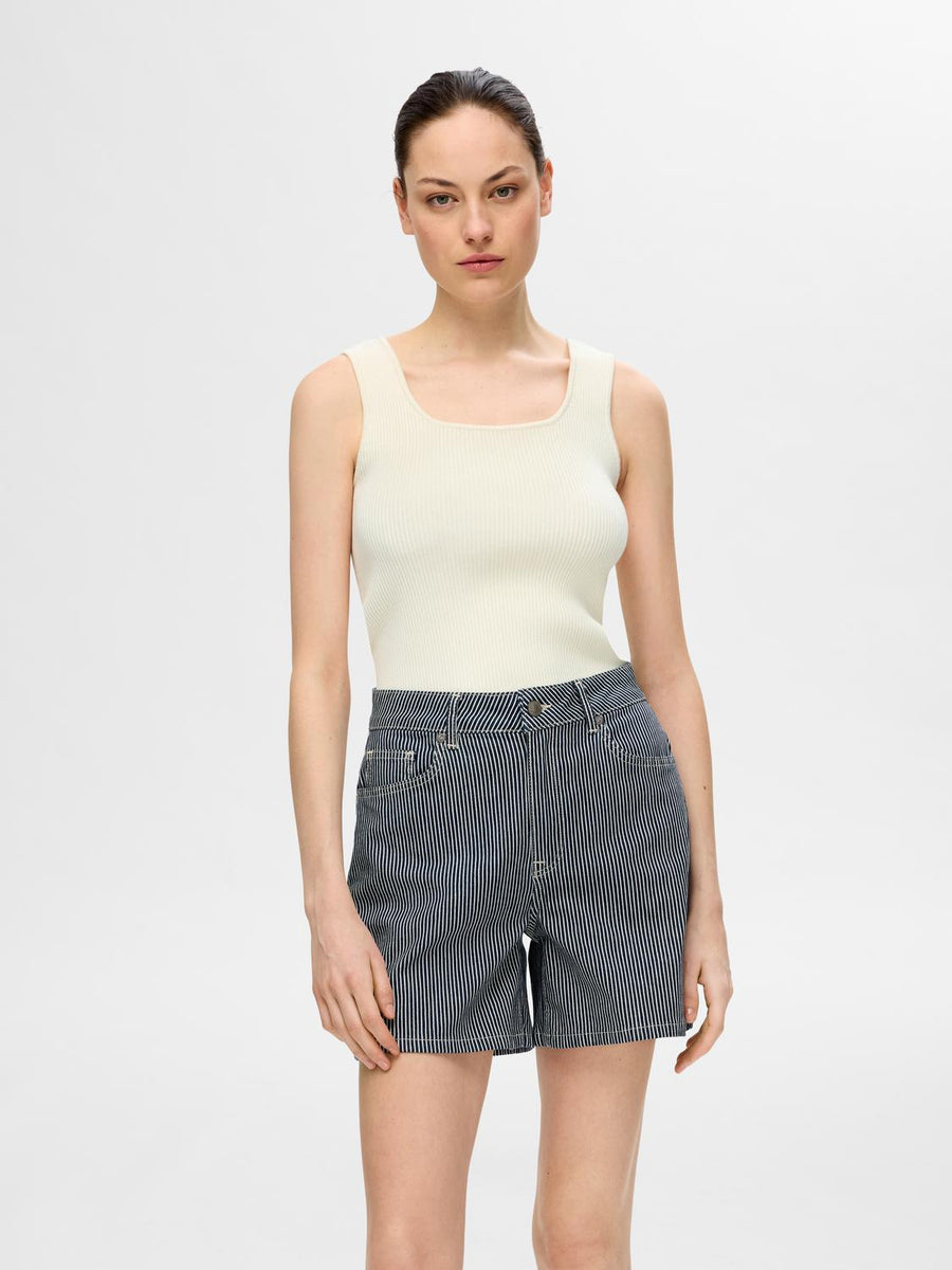 SELECTED FEMME Stricktop Ärmellos SLFJENNY Viskose