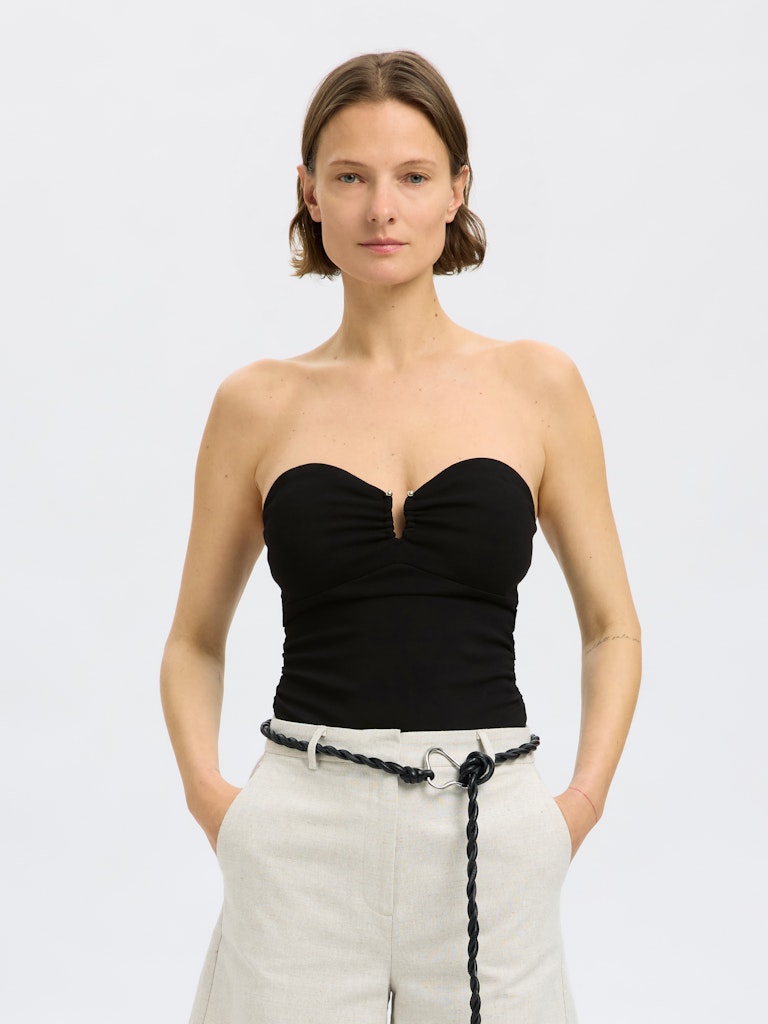 SELECTED FEMME Bustier Top Viscose Mix