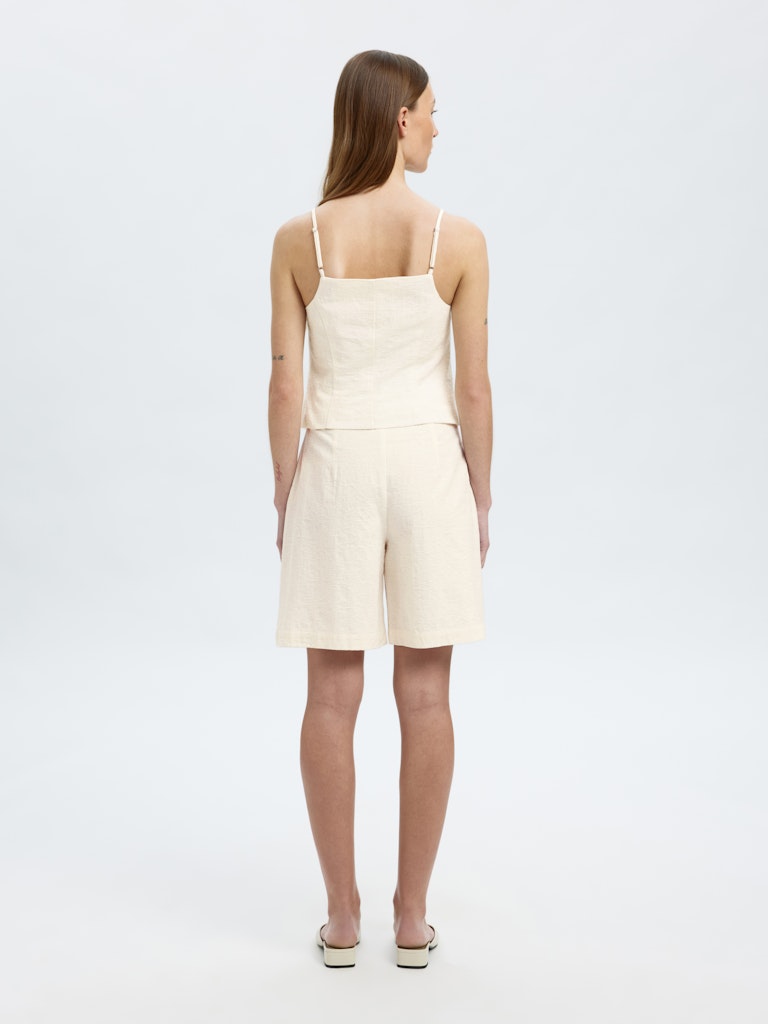 SELECTED FEMME Tanktop SLFMETTE BUTTONED Organic Cotton
