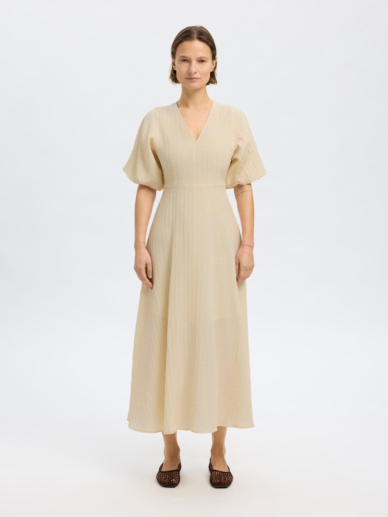 SELECTED FEMME Midikleid SLFMADDIE SS TENCEL™ Lyocell