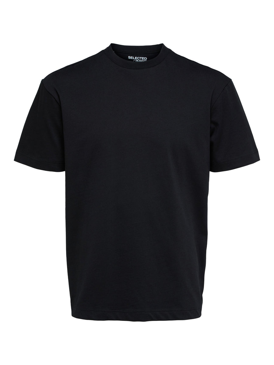 SELECTED HOMME T-Shirt SLHLOOSETRUMAN O-NECK Organic Cotton