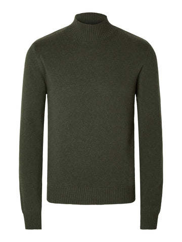 SELECTED HOMME Strickpullover SLHNEWCOBAN Lammwolle