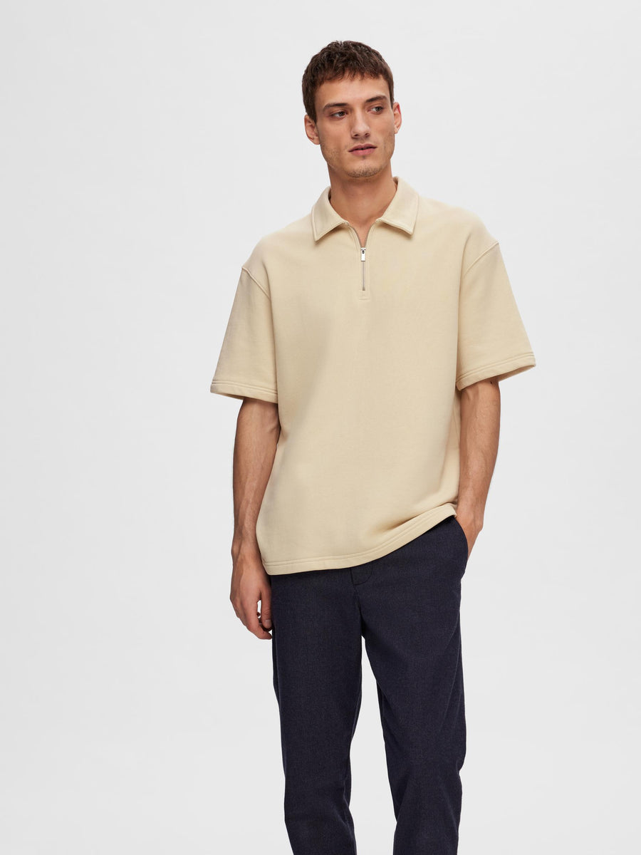 SELECTED HOMME Poloshirt SLHLOOSEJEFF Organic Cotton