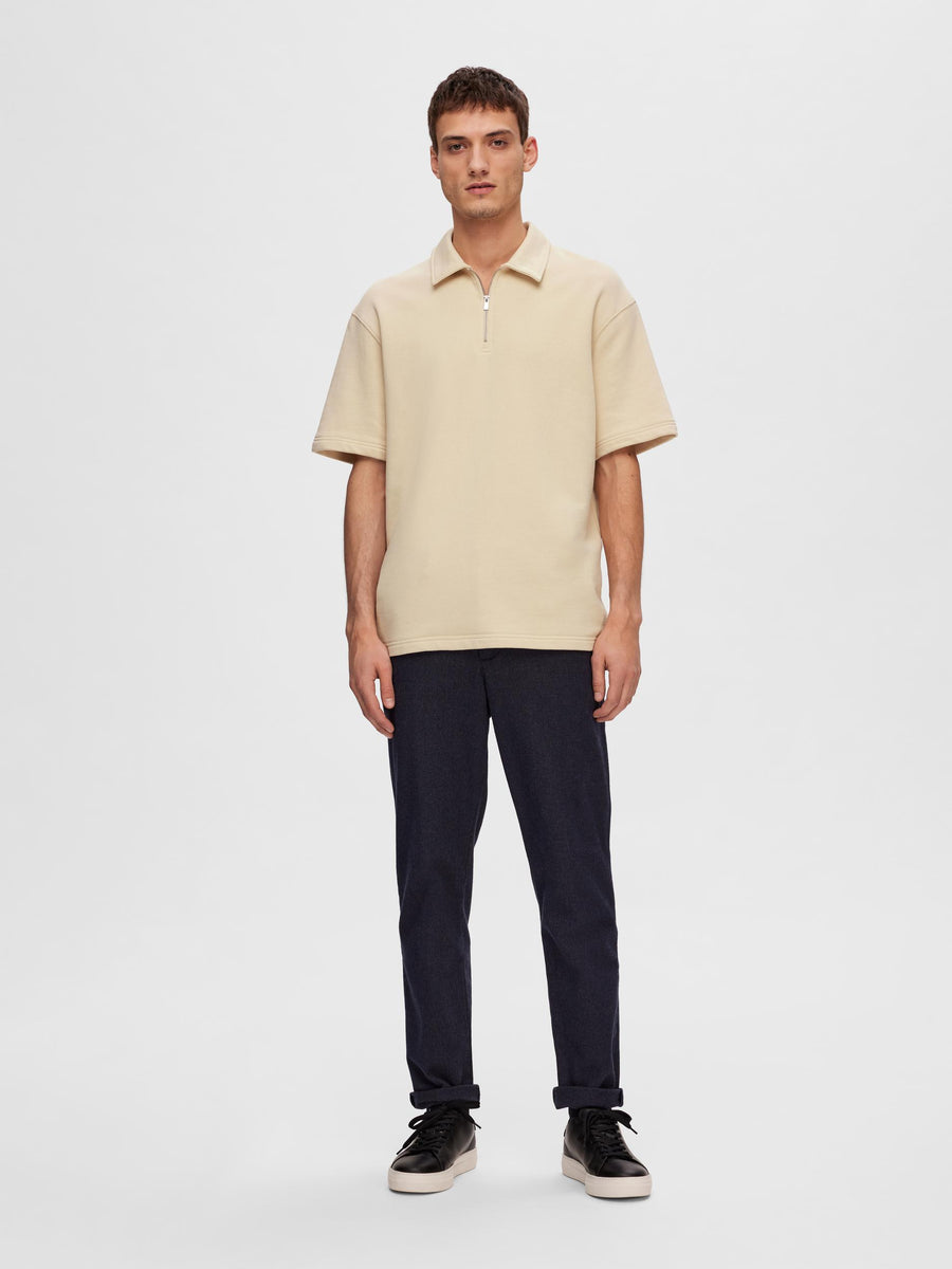 SELECTED HOMME Poloshirt SLHLOOSEJEFF Organic Cotton