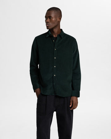 SELECTED HOMME Hemd SLHREGOWEN-CORD Cotton