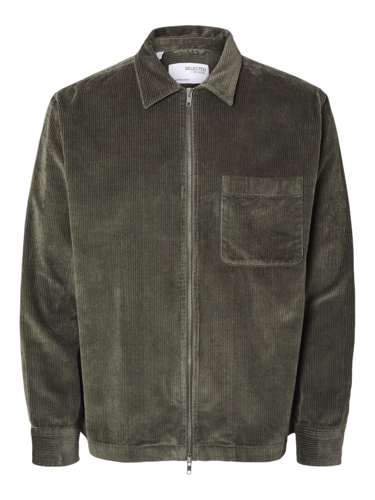 SELECTED HOMME Overshirt SLH-JAKE CORD Organic Cotton Cord