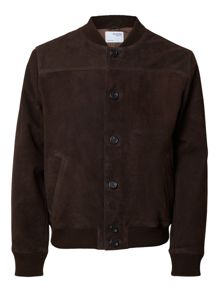 SELECTED HOMME Bomberjacke SLHDANIEL Suede