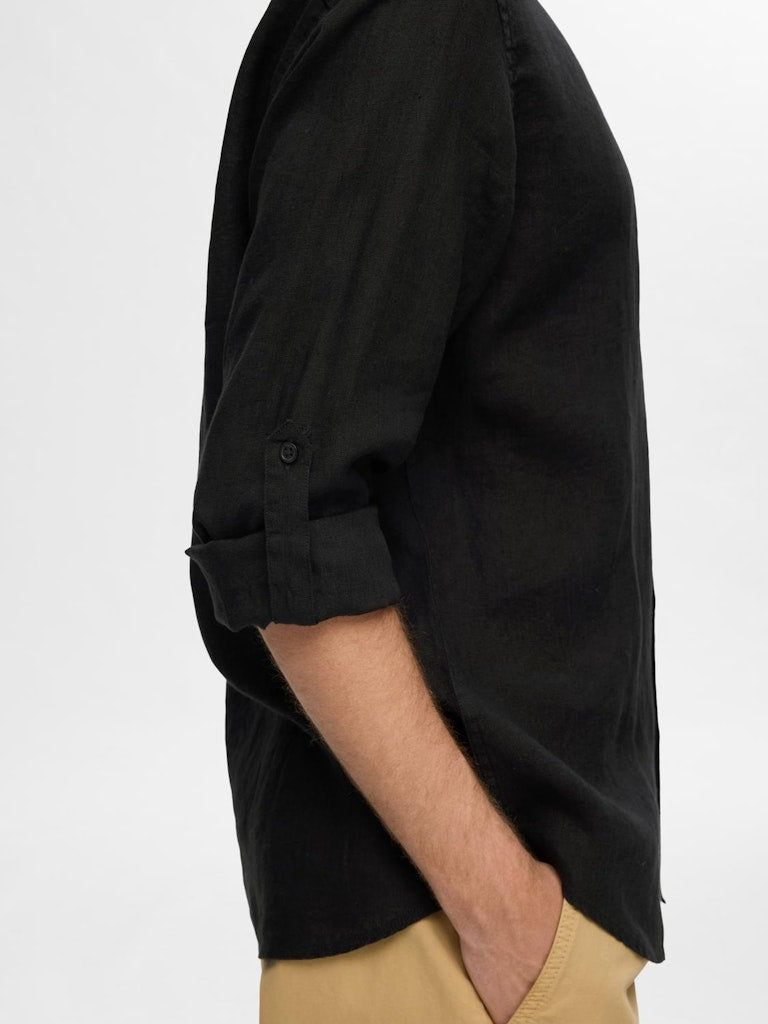 SELECTED HOMME Hemd SLHREGKYLIAN Leinen