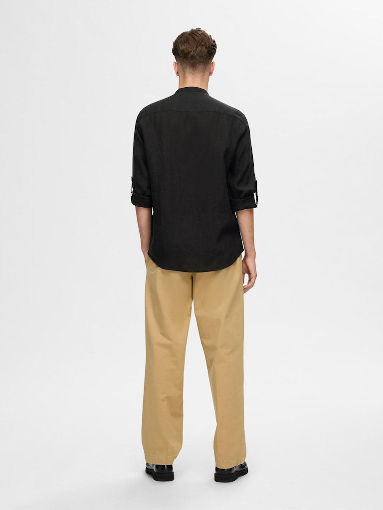 SELECTED HOMME Hemd SLHREGKYLIAN Leinen
