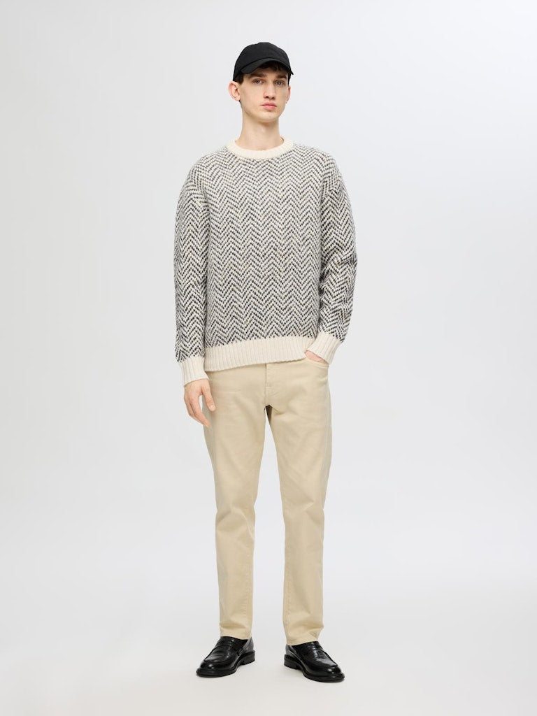 SELECTED HOMME Crew Neck SLHHARRY Wool Blend