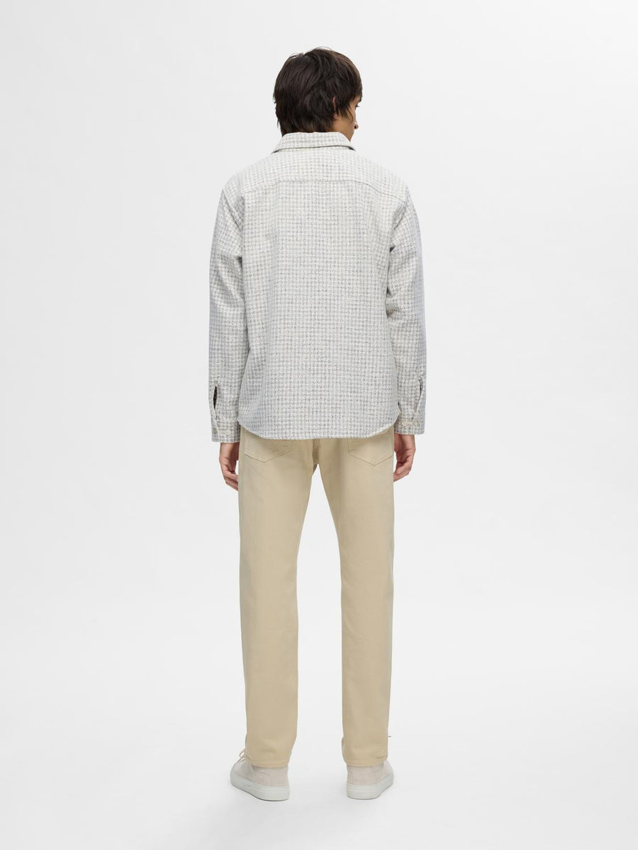 SELECTED HOMME Overshirt SLF-TWILL MIX Cotton