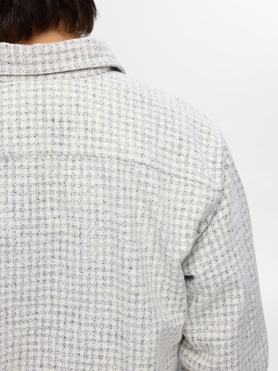 SELECTED HOMME Overshirt SLF-TWILL MIX Cotton