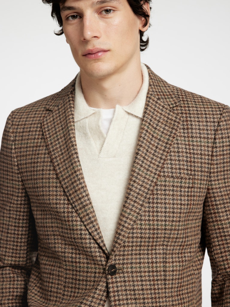 SELECTED HOMME Blazer SLHSLIM-MAC Houndstooth